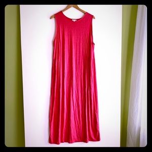 J. Jill maxi dress in pomegranate